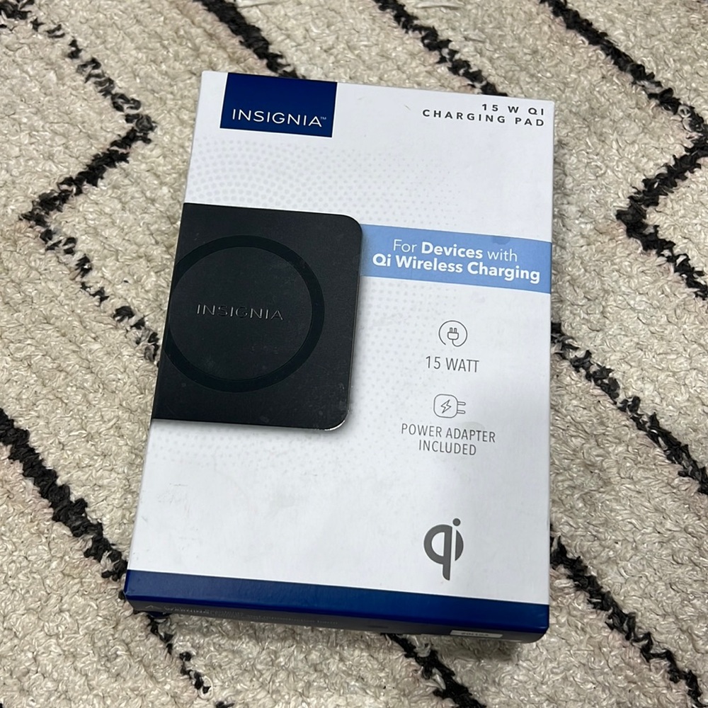 Insignia charging pad